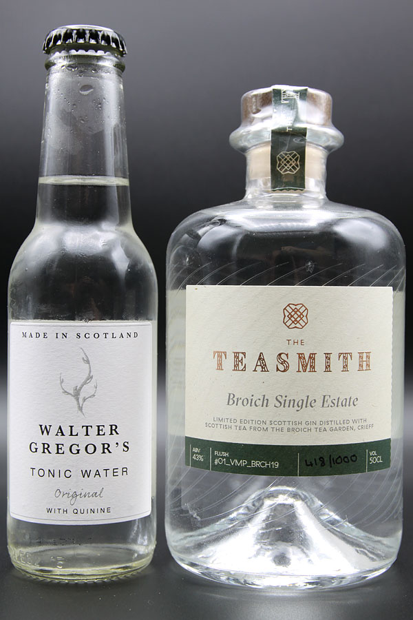 Schottischer Gin mit schottischem Tonic Water