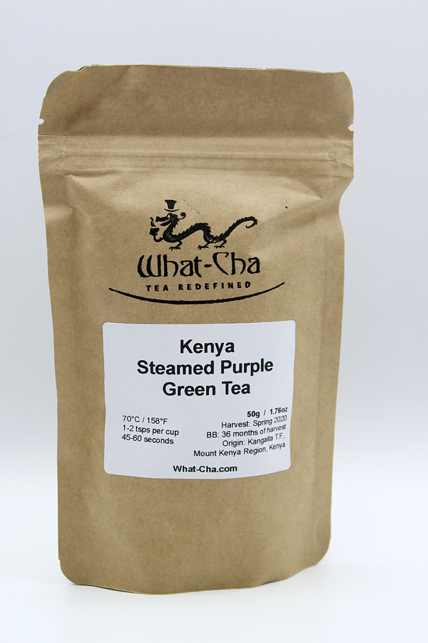 Kenya Steamed Purple Green Tea von What-Cha